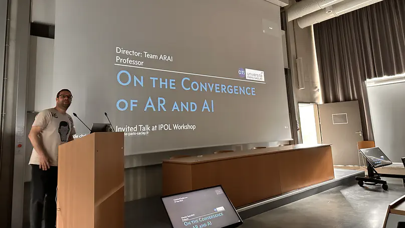 Invited Talk at MLBriefs